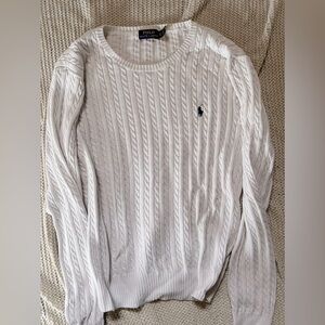 Size large! Polo sweater.